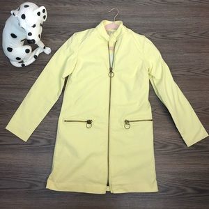 Free People Yellow Coat Size XS